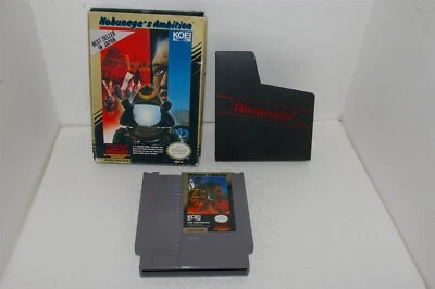 Nobunaga's Ambition (Nintendo Entertainment System, 1989) With Box NO Manual - Image 1 of 4