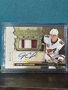 2016 Fleer Showcase Hot Prospects Autos Jakob Chychrun RPA Rookie Patch Auto RC - Picture 1 of 2