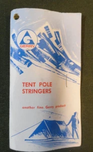 5 QTY PACKS REPLACEMENT EMERGENCY GERRY TENT POLE STRINGERS - Picture 1 of 10