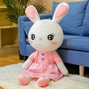 100 CM PINK Adorable Cartoon Rabbit Plush Toy with Cute Kawaii Soft - Picture 1 of 1