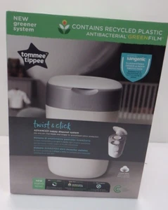 Tommee Tippee Twist and Click Advanced Nappy Bin, Eco-Friendlier System - Picture 1 of 10