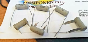 Resistencias cerámicas vintage 6 resistencias/ver descripción para valores óhmicos/ 33290Z - Imagen 1 de 2