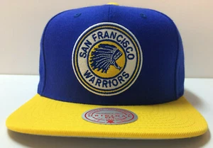 San Francisco Warriors Mitchell & Ness Snapback Hat Cap Golden State LIMITED - Picture 1 of 8