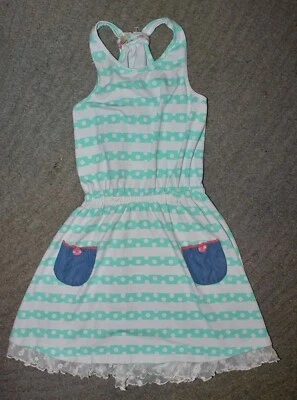 Matilda Jane - 435 (Happy and Free) Lakeside Dress - Size 8 - EUC - Image 1 of 4