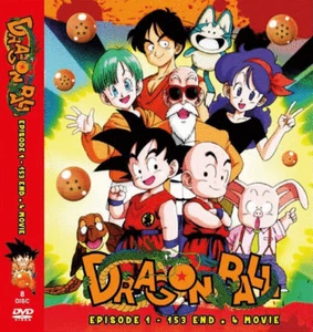 DVD ANIME DRAGON BALL Vol.1-153 End + 4 Movie *ENGLISH VERSION*  - Bild 1 von 3