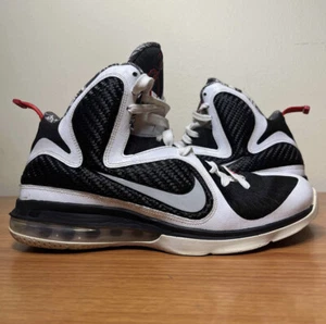 Nike LeBron 9 IX Freegums 2011 Black White Size 8.5 Sneakers 469764-101 - Picture 1 of 10