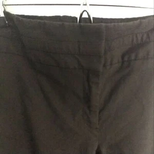 Rafaella Mujer 10 Marrón Oscuro Pantalón Frente Plano Pantalón Negocios Informal Oficina - Imagen 1 de 6