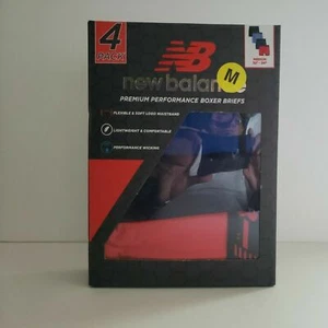 NEW 4 Pack New Balance Premium Performance Boxer Briefs Size S M L XL - Picture 1 of 4