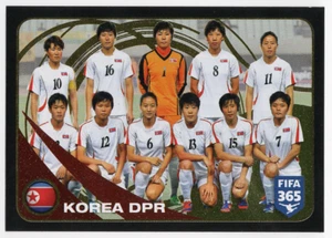 #294 Corea FIFA/Coca Cola Clasificación Mundial Femenina Top 10 Panini FIFA 365 2016-17 - Imagen 1 de 2