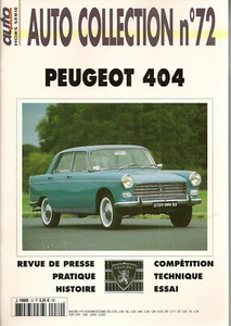 AUTO KONVOLUT 72 PEUGEOT 404 - Bild 1 von 1