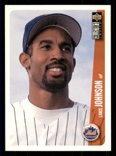 1996 Collector's Choice Lance Johnson #625  New York Mets