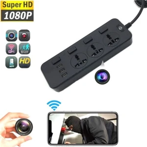 4K HD 1080P Wireless WiFi IP Mini Tiny Camera Video 3-pole socket DIY Cam DVR - Bild 1 von 8
