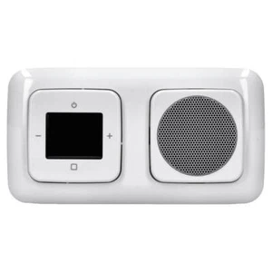 Busch Jaeger Set UP Radio DAB+ mit Abdeckung und Rahmen Reflex SI Alpinweiß - Bild 1 von 4