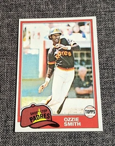 Ozzie Smith 1981 Topps #254 San Diego Padres HOFer - Bild 1 von 2
