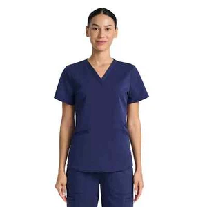 Scrubstar Women's Ultimate Stretch V-Neck Scrub Top, Size 2XL - Picture 1 of 7