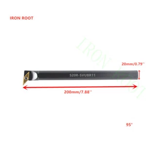 1P S20R-SVUBR11 CNC lathe internal tool holder boring bar for VBMT1103 Insert - Picture 1 of 5