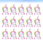 100 pièces cartes en papier sucette design coloré enfants fête d'anniversaire bonbons