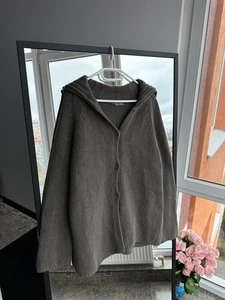 Vintage Annette Gortz Damen Strickjacke Pullover mit Zopfmuster Knöpfen - Bild 1 von 12