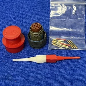 AERO ~ MS3476W12-10SX ~ CIRCULAR CONNECTOR WITH CONTACTS - Picture 1 of 4