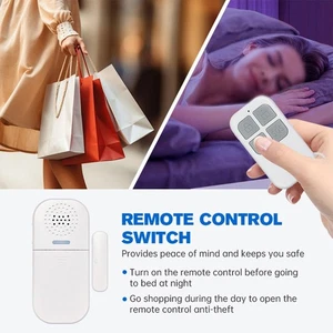 Simplified Safety Efficiently Operated Wireless door alarm at High Decibels - Picture 1 of 12
