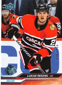 2023-24 Upper Deck Deluxe #36 Lukas Reichel /250 - Picture 1 of 2