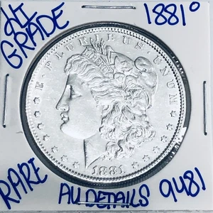1881 O MORGAN SILVER DOLLAR AUTHENTIC HI GRADE U.S. MINT COIN FREE SHIPPING 9481 - Picture 1 of 3
