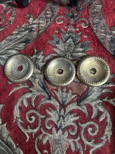 brass bobeche 3 Pieces - Picture 1 of 7