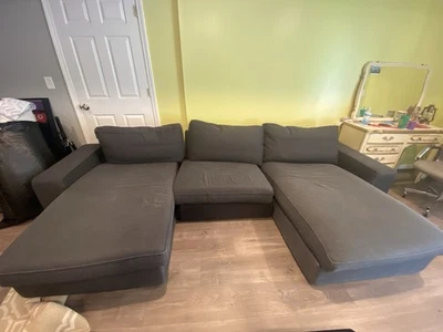Ashley Furniture Gray Sectional couch - Image 1 of 2