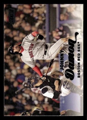 2017 STADIUM CLUB JOHNNY DAMON 72 BLACK FOIL MINT BASEBALL BOSTON RED SOX - Image 1 of 2