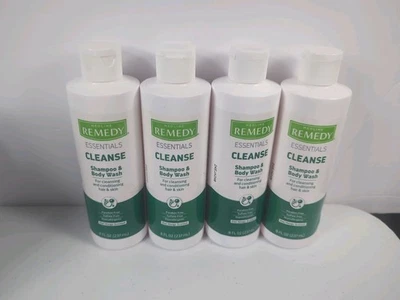 Champú y gel de baño REMEDY Essentials 8 oz nuevo lote de 4 Foto 1 de 3