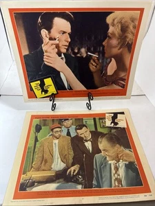 ORIGINAL MOTION PICTURE LOBBY CARDS MAN WITH THE GOLDEN ARM FRANK SINATRA-11x14 - Picture 1 of 11