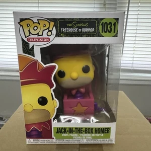 Funko Pop! Televisión: Los Simpson - Jack-in-the-Box Homer #1031 - Caja dañada - Imagen 1 de 6