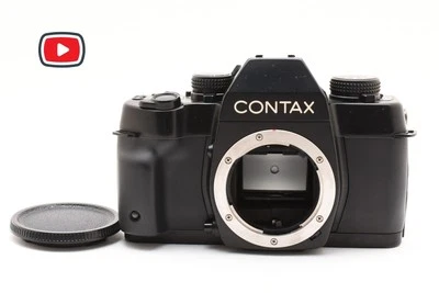 [Near MINT] CONTAX ST 35mm SLR Film Camera Black Body from JAPAN #67 - Image 1 of 4