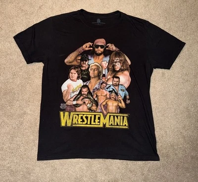 Camisa WWE Wrestlemaia All Stars Talla Grande 2017 Foto 1 de 3