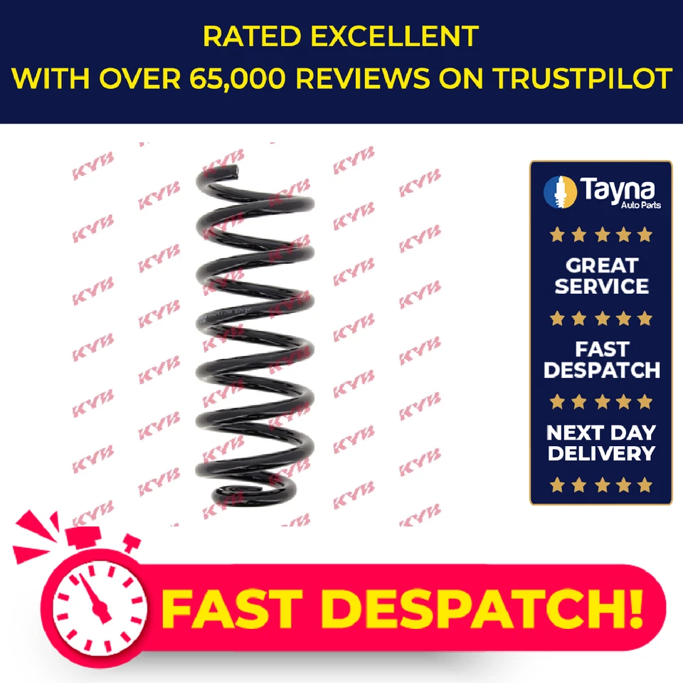 2x Muelles helicoidales (juego de pares) se adapta a AUDI A8 D2 4.2 suspensión trasera 94 a 02 KYB nuevo Foto 1 de 4