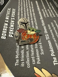 Disney The Mandalorian Grogu Pumpkin Pin Star Wars Jack-O-Lantern Pin Halloween - Picture 1 of 4