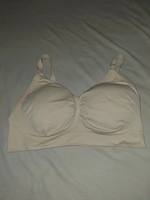 Motherhood Seamless Cream Nursing Bralette Medium - Image 1 of 4