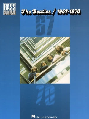 The Beatles 1967-1970 Bass Recorded Versions Songbook Noten Tab - Bild 1 von 2