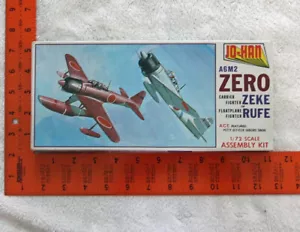Kit Modelo Plástico Jo-Han A6M2 Zero Zeke o Rufe 1/72 #a-105 Completo De Colección - Imagen 1 de 6