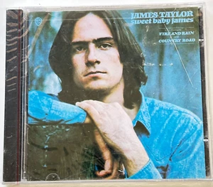 James Taylor - Sweet Baby James CD New Factory Sealed Warner Bros [Case Cracked] - Imagen 1 de 3
