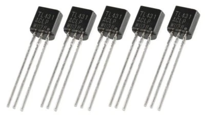 5 x TL431 Adjustable Precision Shunt Regulator TO-92 2.5V to 36V Programmable UK