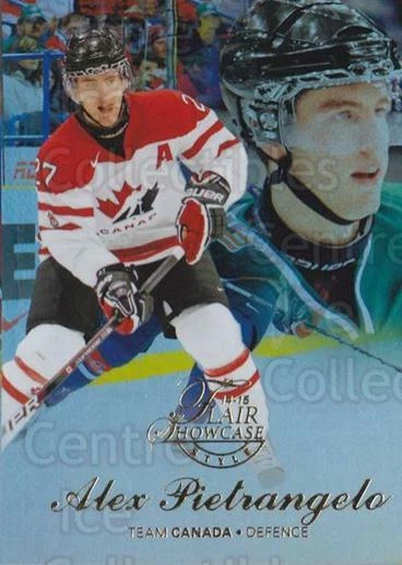 2014-15 Fleer Showcase Flair #3 Alex Pietrangelo - Image 1 of 1