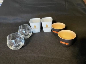Bicchieri da liquore cordiali da collezione 6 pezzi cocktail barware Hennessey Kahlua Disaronno - Foto 1 di 7