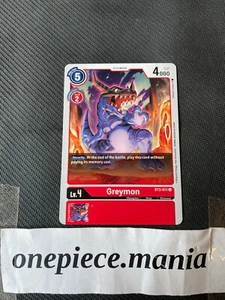 Digimon Card Game Greymon BT3-011 U