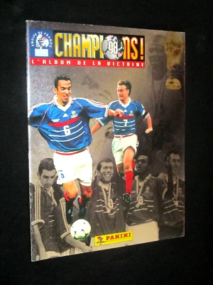 CHAMPIONS 98 L ALBUM DE LA VICTOIRE FRANCE 1998 PANINI VIDE VIERGE VUOTO EMPTY - Photo 1/2