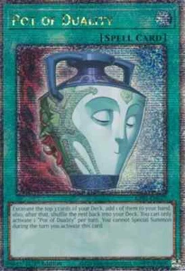 Pot of Duality - RA02-EN057 - Quarter Century Secret Rare - Yugioh - Picture 1 of 1