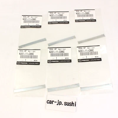 SELLO ÁPICE ROTOR TURBO MAZDA RX-7 FD3S genuino 2 mm 6 piezas 13B N351-11-C00C x6 Foto 1 de 4