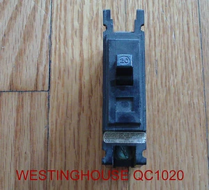 WESTINGHOUSE QUICKLAG QC1020 20 AMP 1 POLO TIPO C 120/240 VOLT - Foto 1 di 4