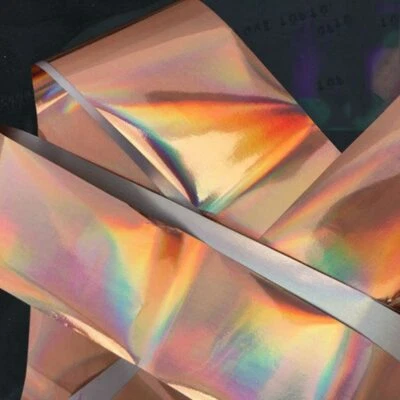 Nail Art Foil 💖 Lazer Rose Gold Holo Effect Nails Decor Transfer Foils Sticker