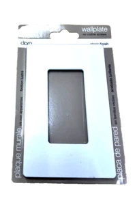 Lutron 1 Gang Schalterplatten Dekorateur Dimmer Abdeckung Wandplatte weiß - Bild 1 von 2
